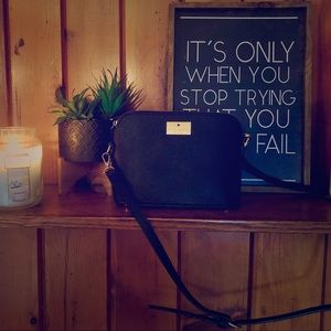 Kate Spade crossbody bag- black purse